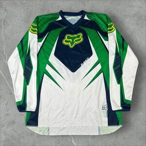 Fox Racing Motocross BMX Size 2XL XXL Long Sleeve ATV MX Racing Jersey
